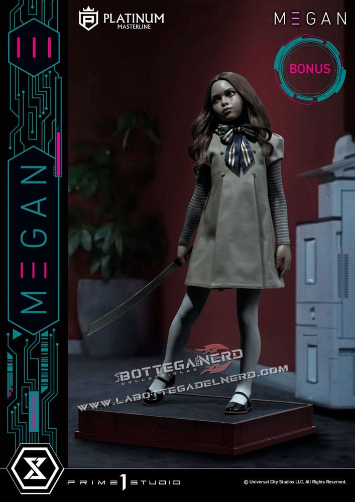 M3gan - Platimum Masterline Series Statue 1/3 Megan Bonus 50cm - immagine 5