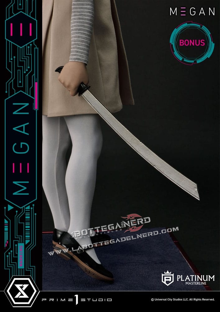 M3gan - Platimum Masterline Series Statue 1/3 Megan Bonus 50cm - immagine 2