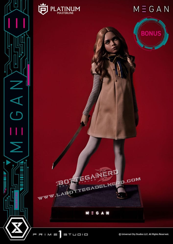 M3gan - Platimum Masterline Series Statue 1/3 Megan Bonus 50cm - immagine 3