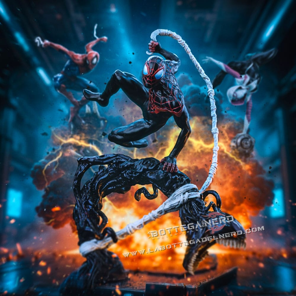 Spider-Man vs. Villains - Statue 1/10 Miles Morales 32cm - immagine 7