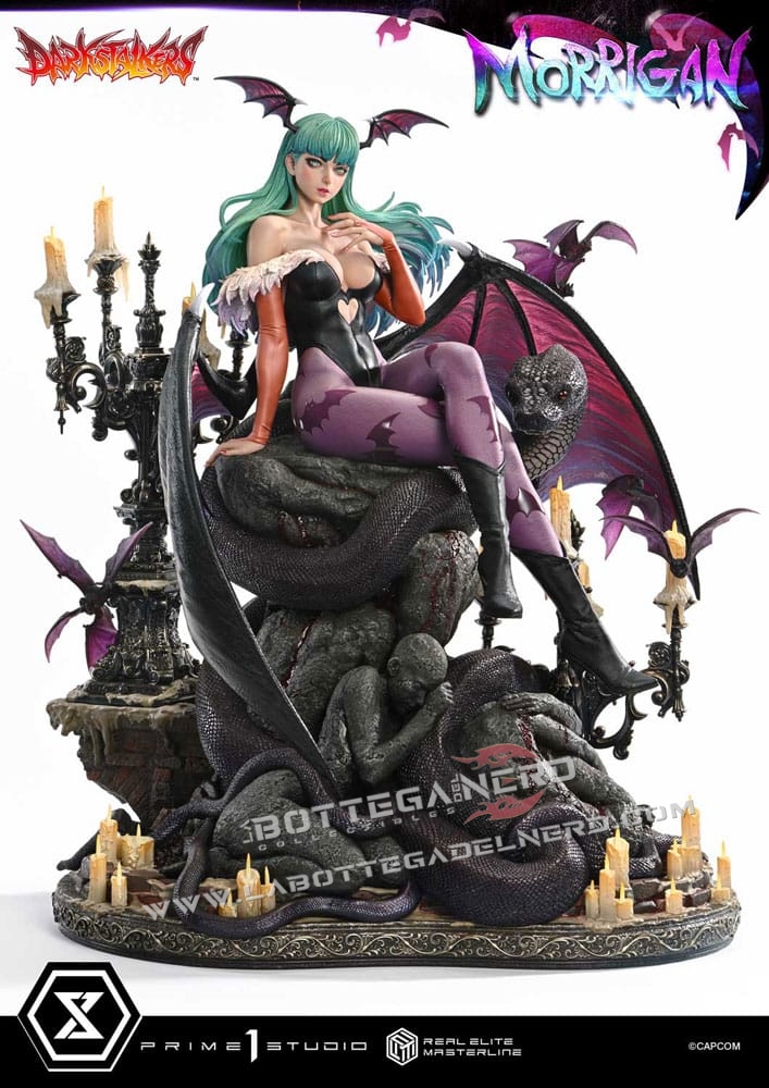 Darkstalkers - Real Elite Masterline Statue 1/4 Morrigan 55cm - immagine 2