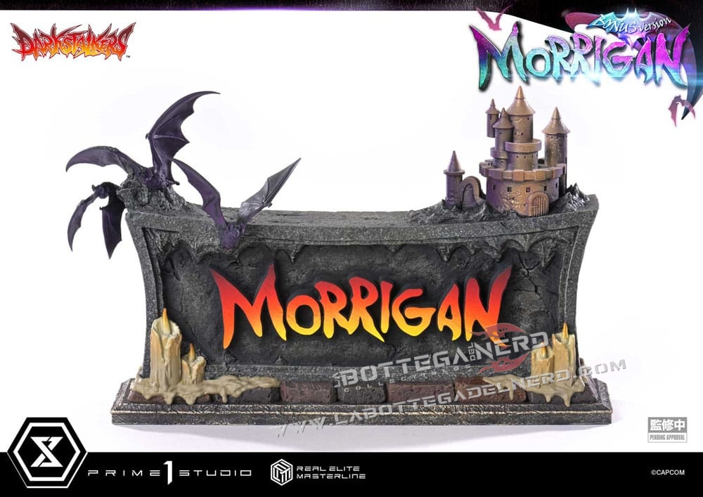 Darkstalkers - Real Elite Masterline Statue 1/4 Morrigan Bonus Version 55cm - immagine 4