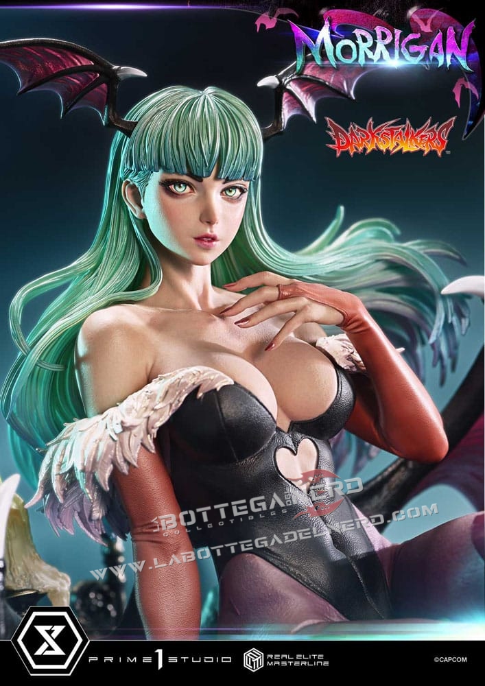 Darkstalkers - Real Elite Masterline Statue 1/4 Morrigan 55cm - immagine 3