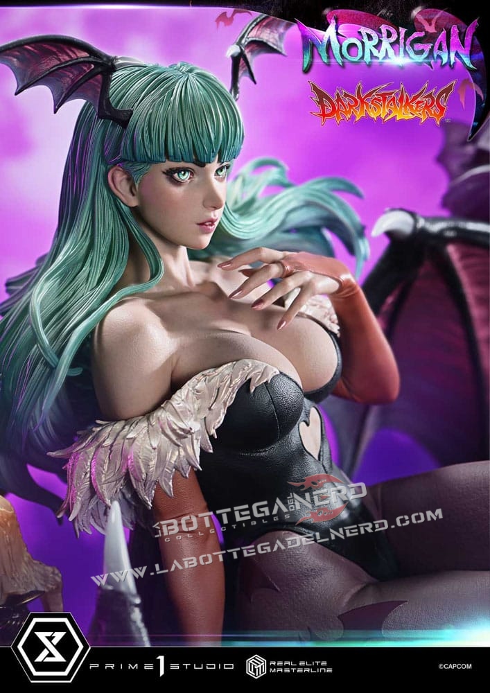 Darkstalkers - Real Elite Masterline Statue 1/4 Morrigan 55cm - immagine 8