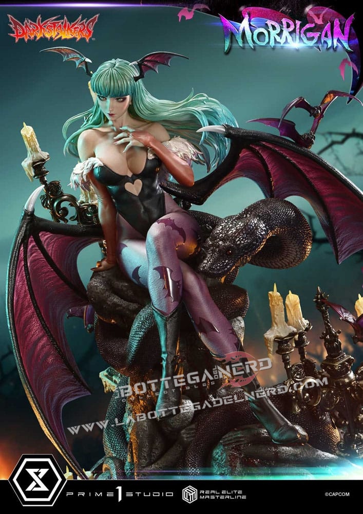 Darkstalkers - Real Elite Masterline Statue 1/4 Morrigan 55cm - immagine 6