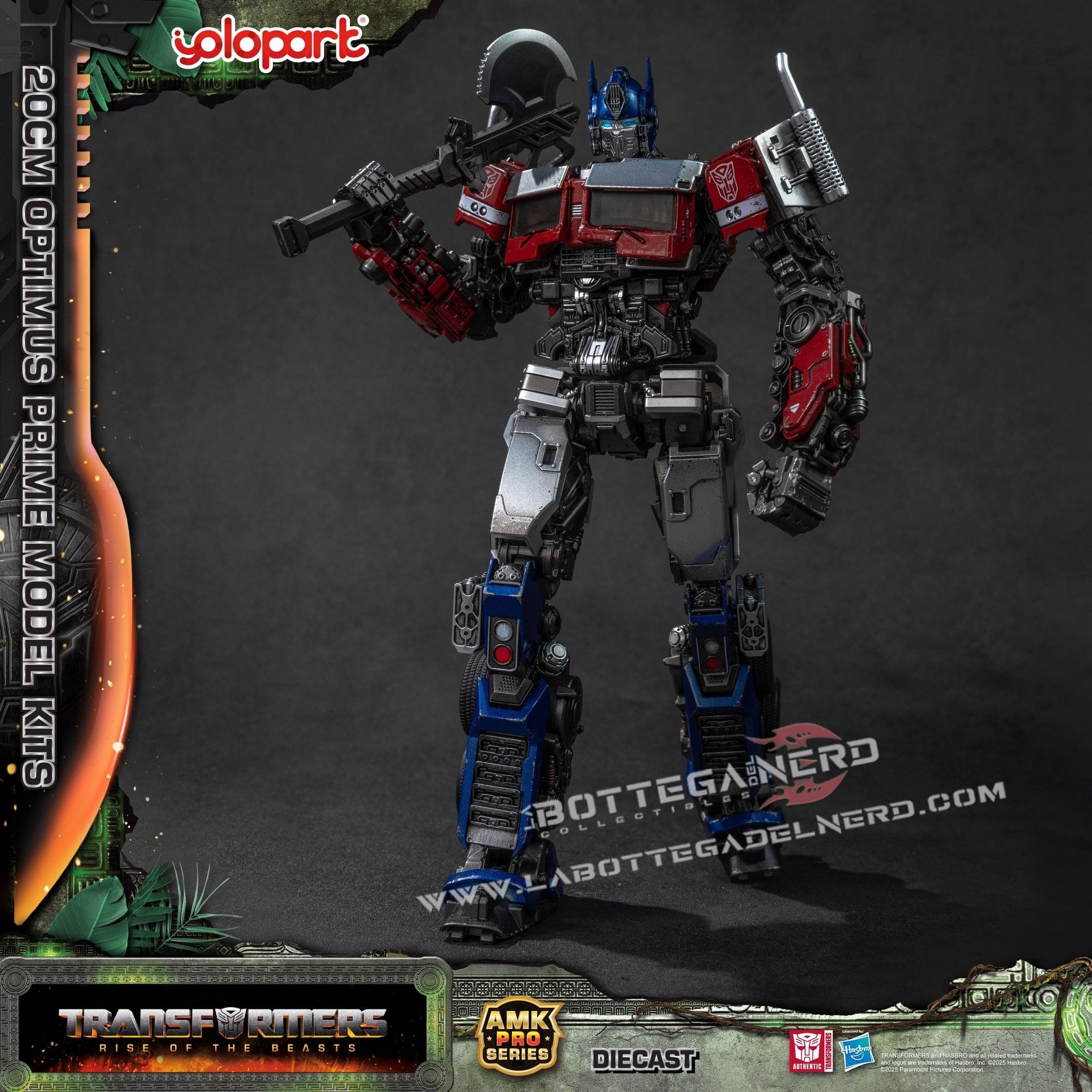 Transformers: Rise of the Beasts - AMK Pro Model Kit Optimus Prime 20cm - immagine 12