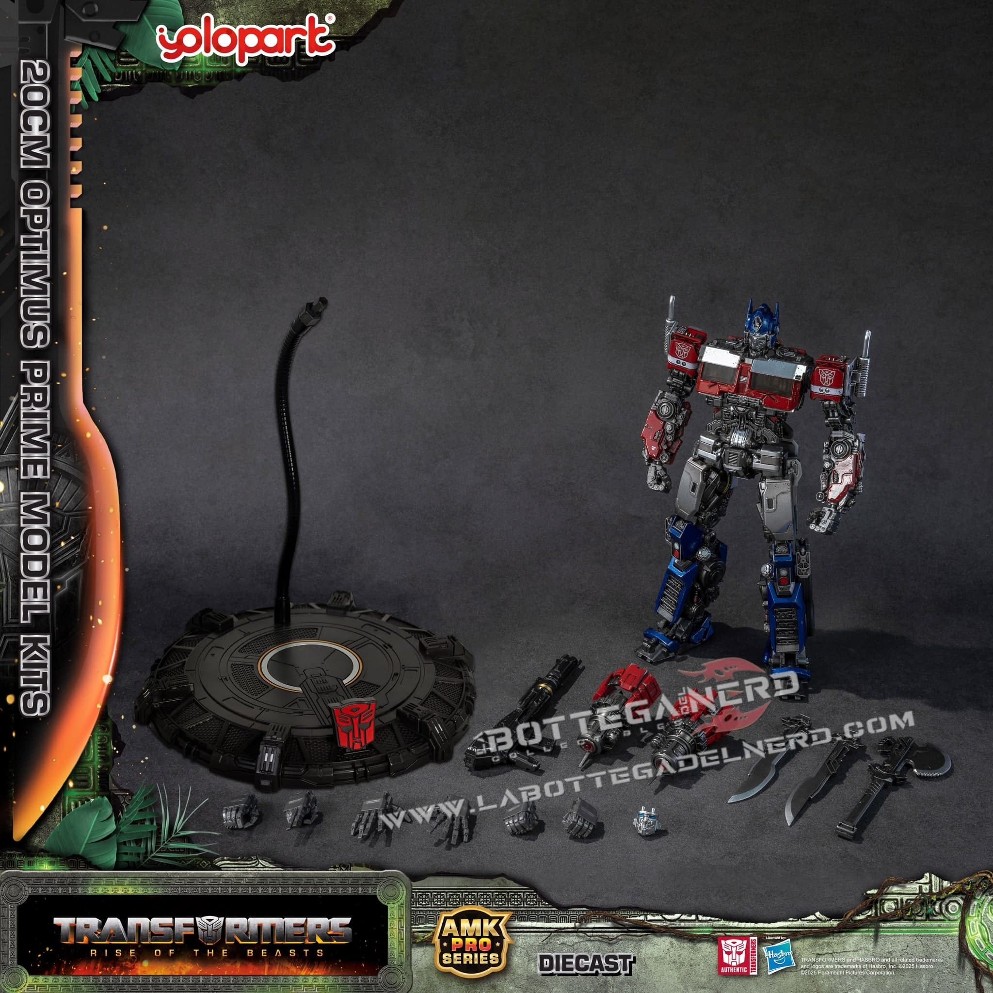 Transformers: Rise of the Beasts - AMK Pro Model Kit Optimus Prime 20cm - immagine 6