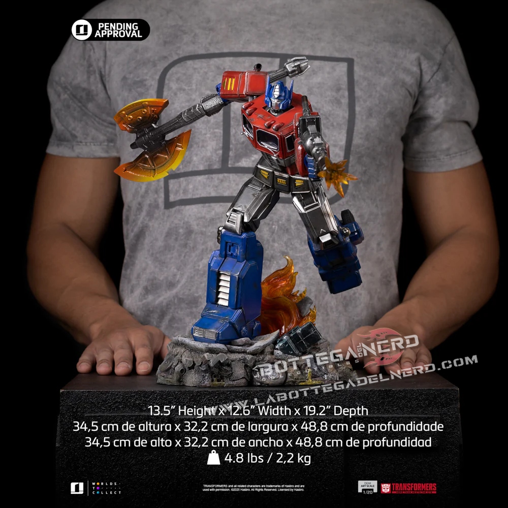 Transformers Demi - Art Scale Statue 1/20 Optimus Prime 35cm - immagine 3