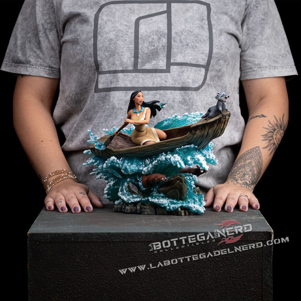 DISNEY - Art Scale Statue 1/10 Pocahontas 23cm - immagine 10