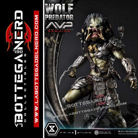 Alien vs. Predator - Elite Statue Wolf Predator 95cm