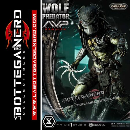 Alien vs. Predator - Elite Statue Wolf Predator Deluxe 95cm