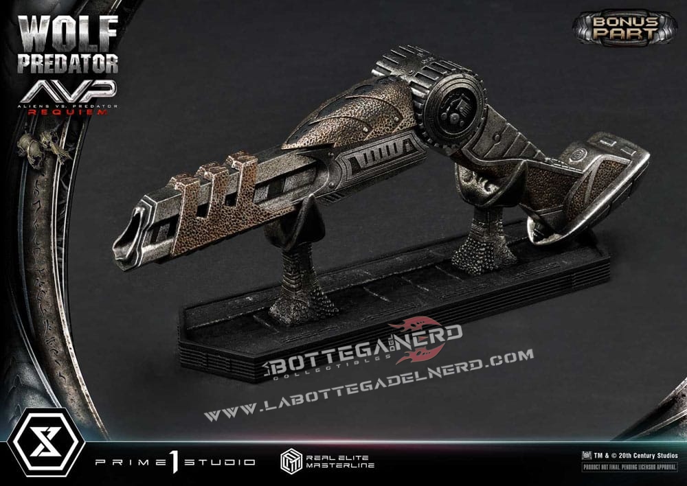 Alien vs. Predator - Elite Statue Wolf Predator Bonus Deluxe 95cm - immagine 3