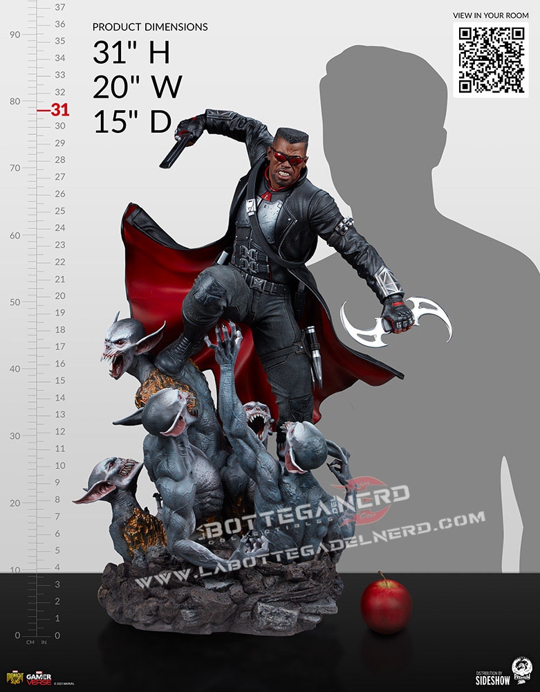 Marvel's Midnight Suns - Gamerverse Statue 1/3 Blade 78cm - immagine 14