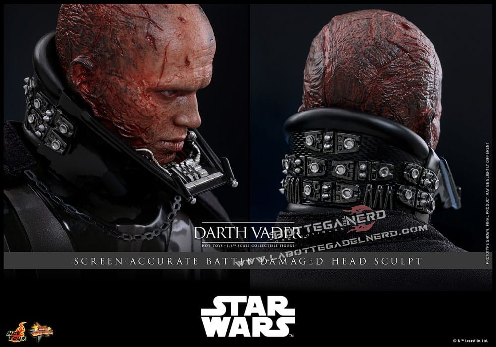 Star Wars: Episode III - Action Figure 1/6 Darth Vader 35cm - immagine 10