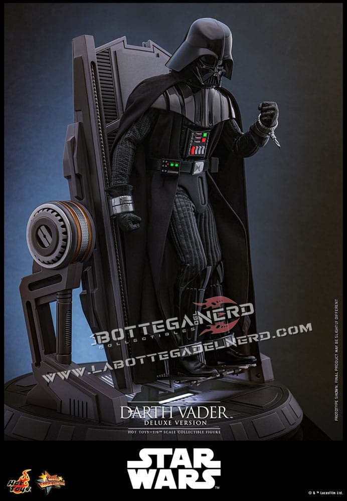Star Wars: Episode III - Action Figure 1/6 Darth Vader Deluxe 35cm - immagine 6
