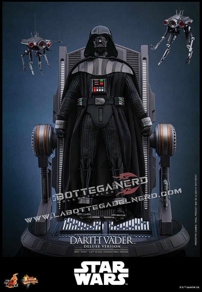 Star Wars: Episode III - Action Figure 1/6 Darth Vader Deluxe 35cm - immagine 5