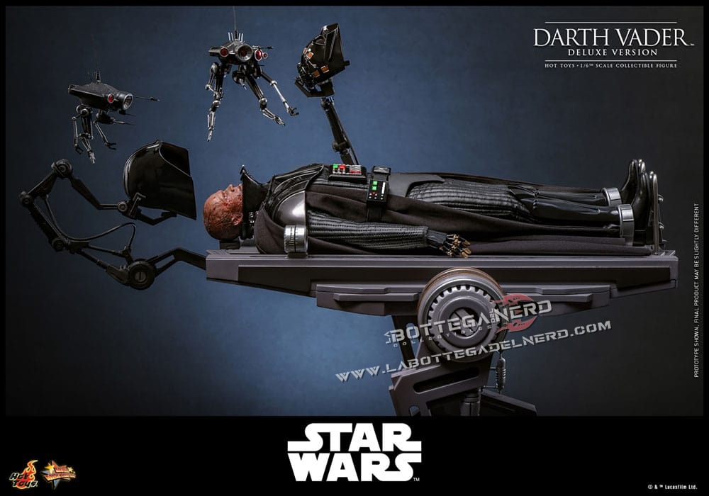 Star Wars: Episode III - Action Figure 1/6 Darth Vader Deluxe 35cm - immagine 2