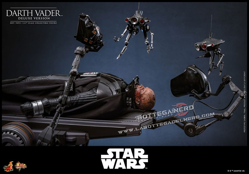 Star Wars: Episode III - Action Figure 1/6 Darth Vader Deluxe 35cm - immagine 4