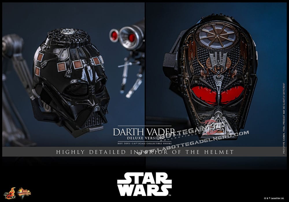 Star Wars: Episode III - Action Figure 1/6 Darth Vader Deluxe 35cm - immagine 10