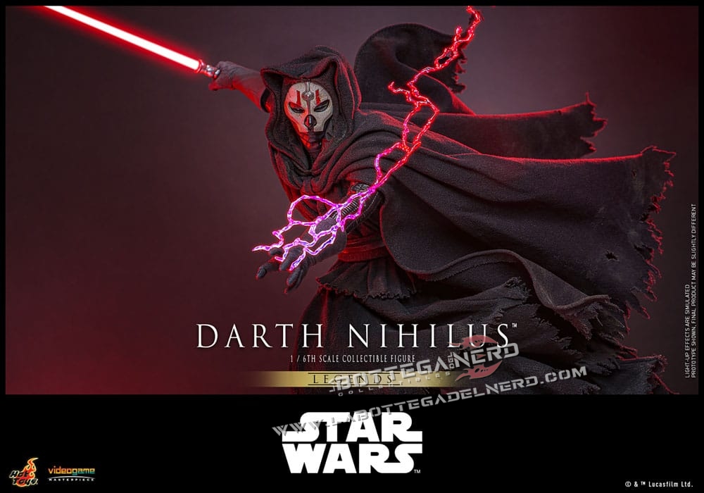 Star Wars - Action Figure 1/6 Darth Nihilus 31cm - immagine 6