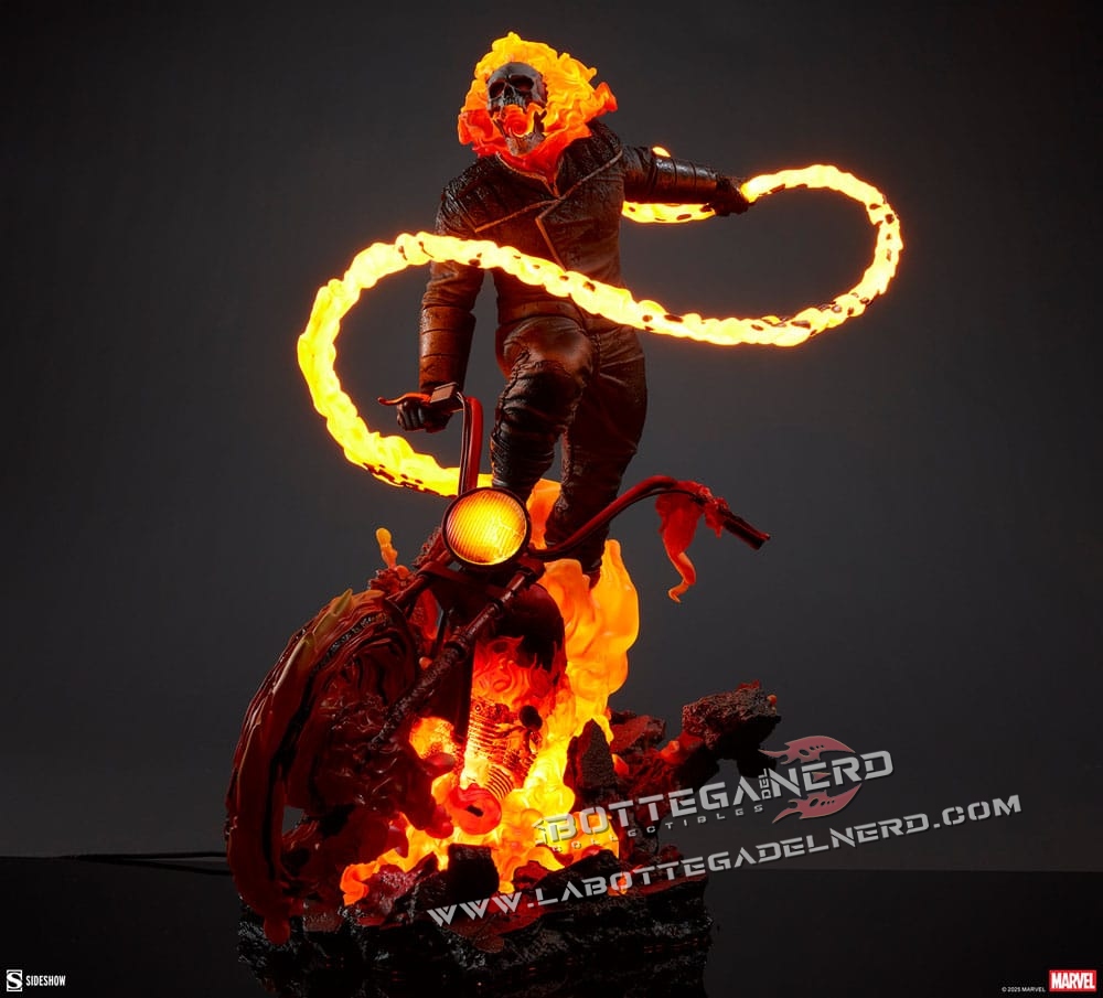 Marvel - Premium Format Statue Ghost Rider (Classic Variant) 53cm - immagine 10