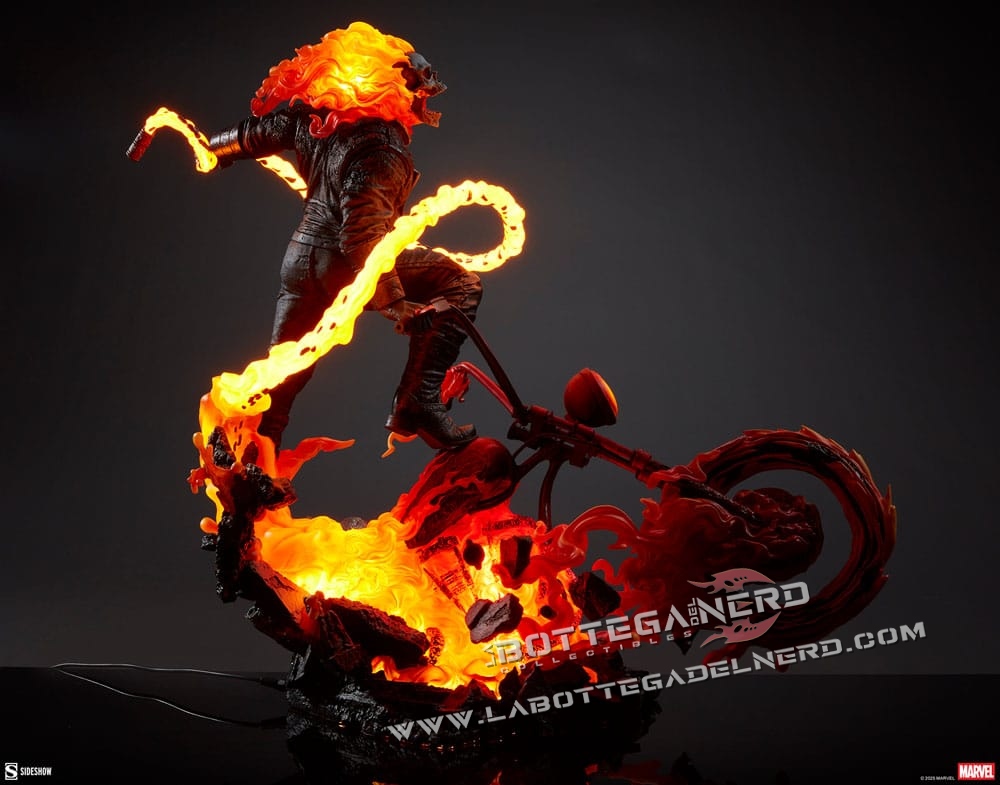 Marvel - Premium Format Statue Ghost Rider (Classic Variant) 53cm - immagine 9