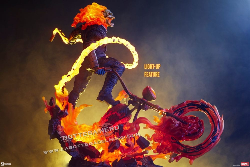 Marvel - Premium Format Statue Ghost Rider (Classic Variant) 53cm - immagine 8