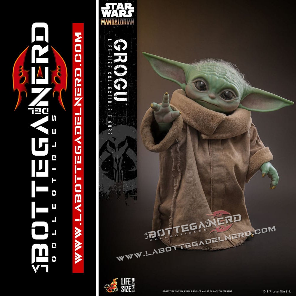 Star Wars: The Mandalorian - Life-Size Action Figure Grogu 37cm