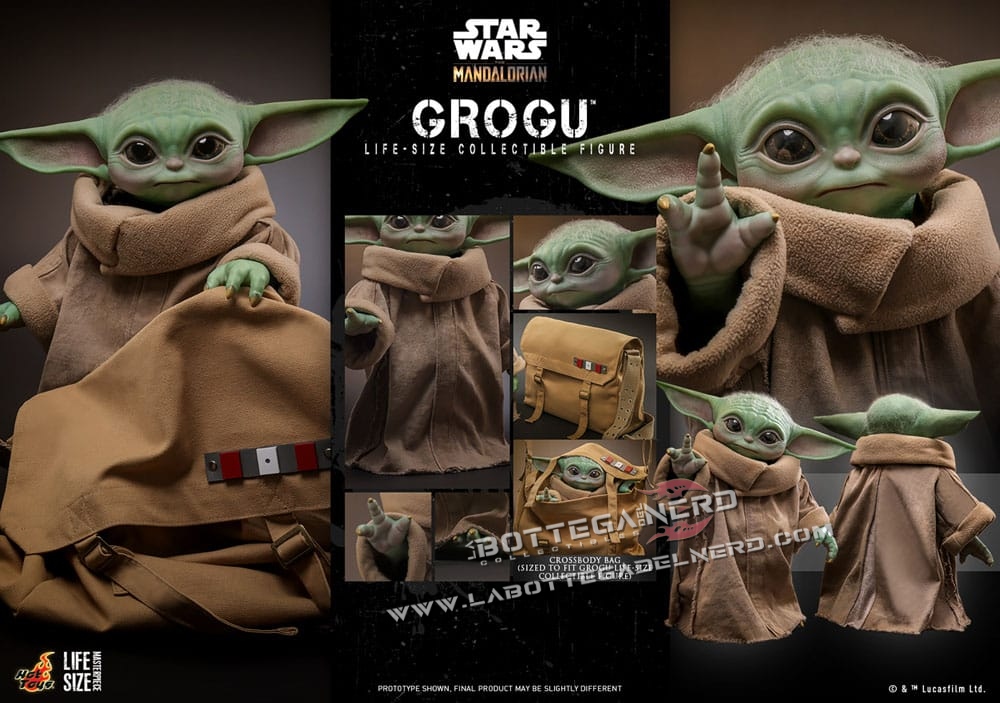 Star Wars: The Mandalorian - Life-Size Action Figure Grogu 37cm - immagine 13