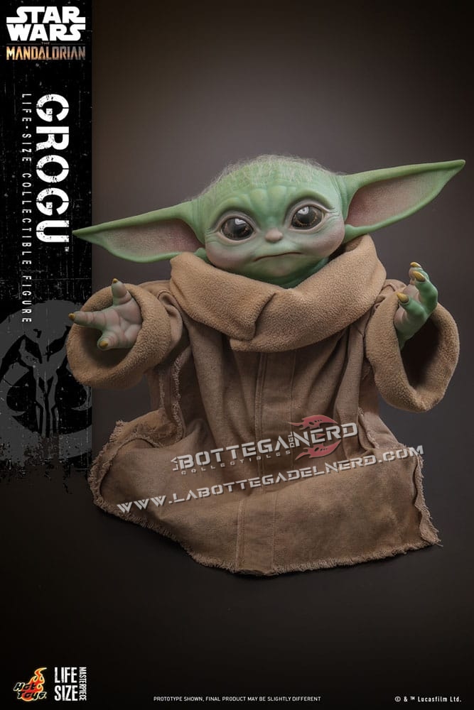 Star Wars: The Mandalorian - Life-Size Action Figure Grogu 37cm - immagine 7