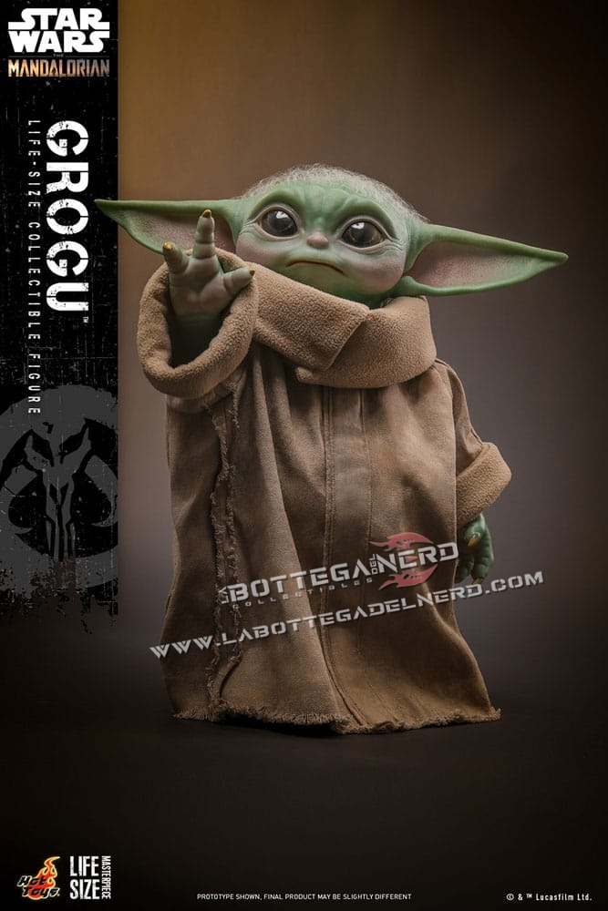Star Wars: The Mandalorian - Life-Size Action Figure Grogu 37cm - immagine 5