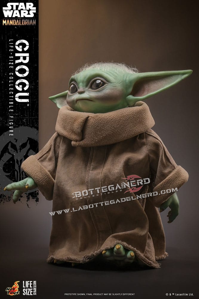 Star Wars: The Mandalorian - Life-Size Action Figure Grogu 37cm - immagine 4