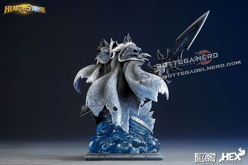 BLIZZARD Heartstone - Statue 1/10 Lich King Arthas 31cm - immagine 4