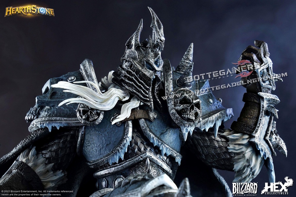BLIZZARD Heartstone - Statue 1/10 Lich King Arthas 31cm - immagine 5