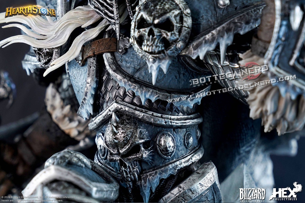 BLIZZARD Heartstone - Statue 1/10 Lich King Arthas 31cm - immagine 7
