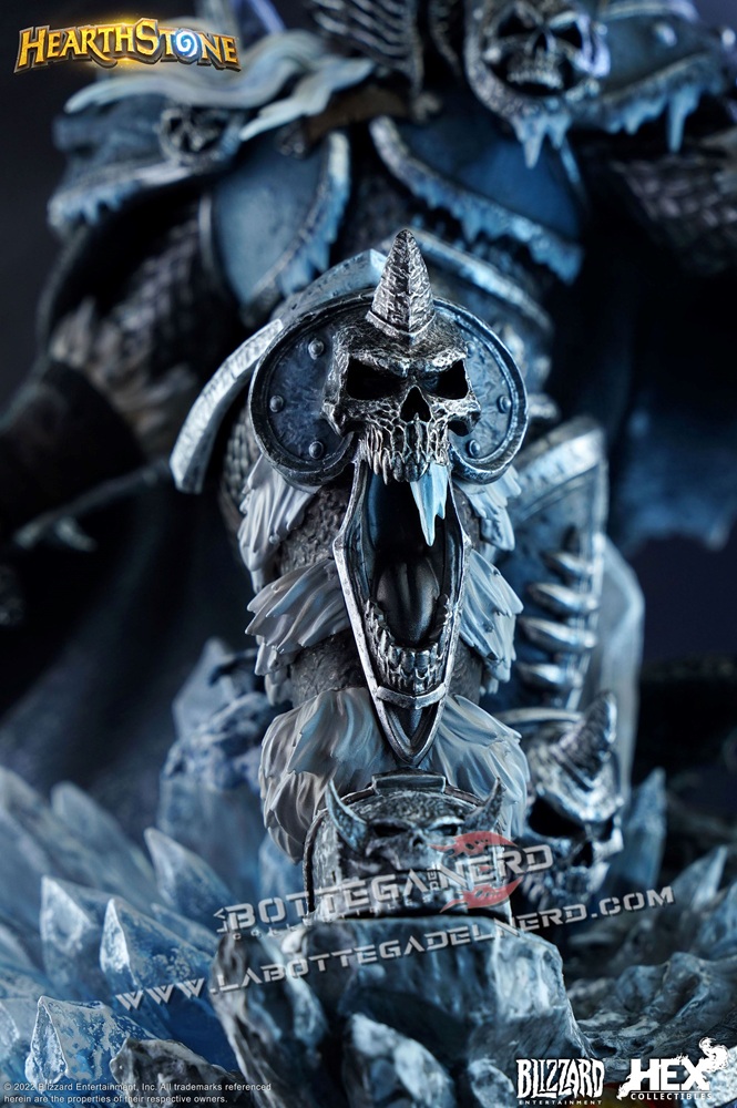 BLIZZARD Heartstone - Statue 1/10 Lich King Arthas 31cm - immagine 10