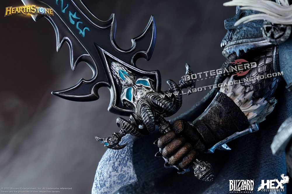 BLIZZARD Heartstone - Statue 1/10 Lich King Arthas 31cm - immagine 8