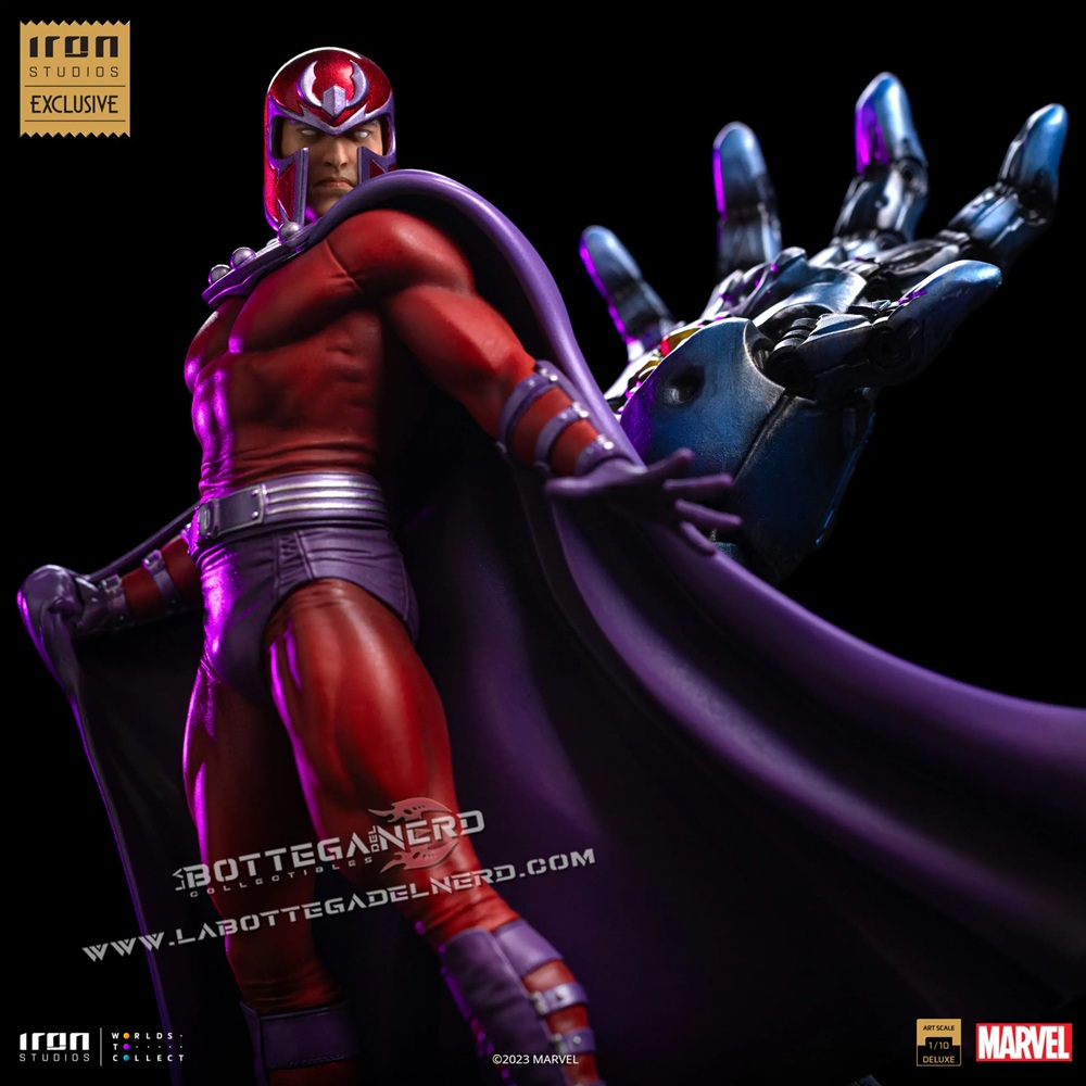 Marvel: X-Men - Statue 1:10 Magneto vs. Sentinel CCXP23 Exclusive - immagine 5