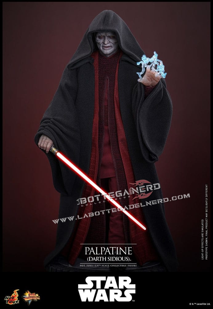 Star Wars: Episode III - Action Figure 1/6 Palpatine (Darth Sidious) 29cm - immagine 4