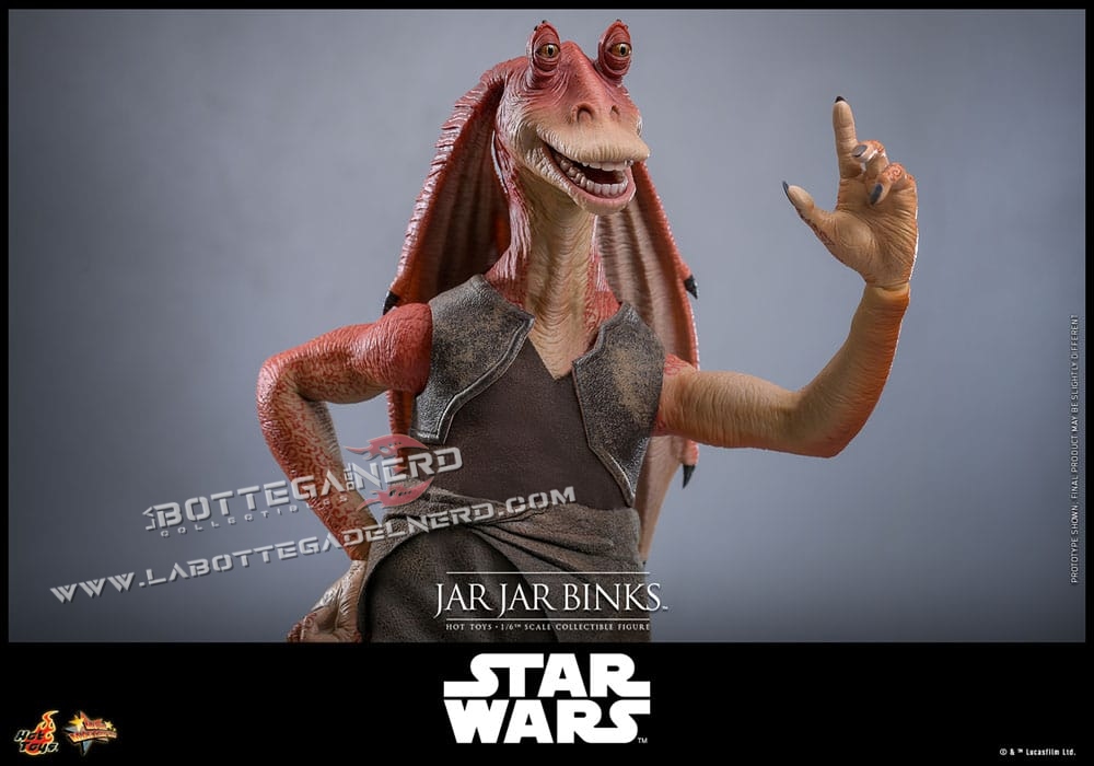 Star Wars - Action Figure 1/6 Jar Jar Binks 33cm - immagine 10
