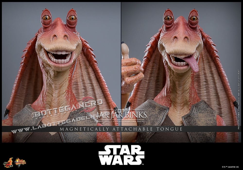 Star Wars - Action Figure 1/6 Jar Jar Binks 33cm - immagine 12