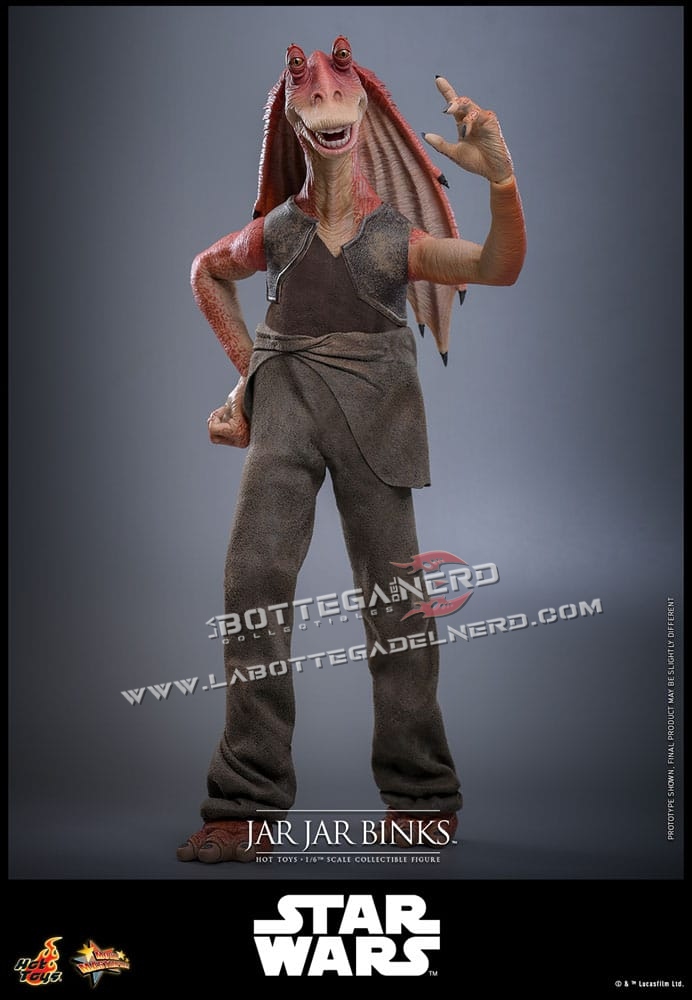 Star Wars - Action Figure 1/6 Jar Jar Binks 33cm - immagine 9