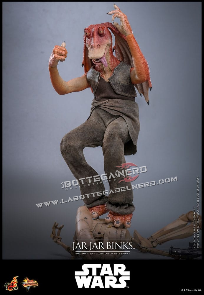 Star Wars - Action Figure 1/6 Jar Jar Binks 33cm - immagine 5