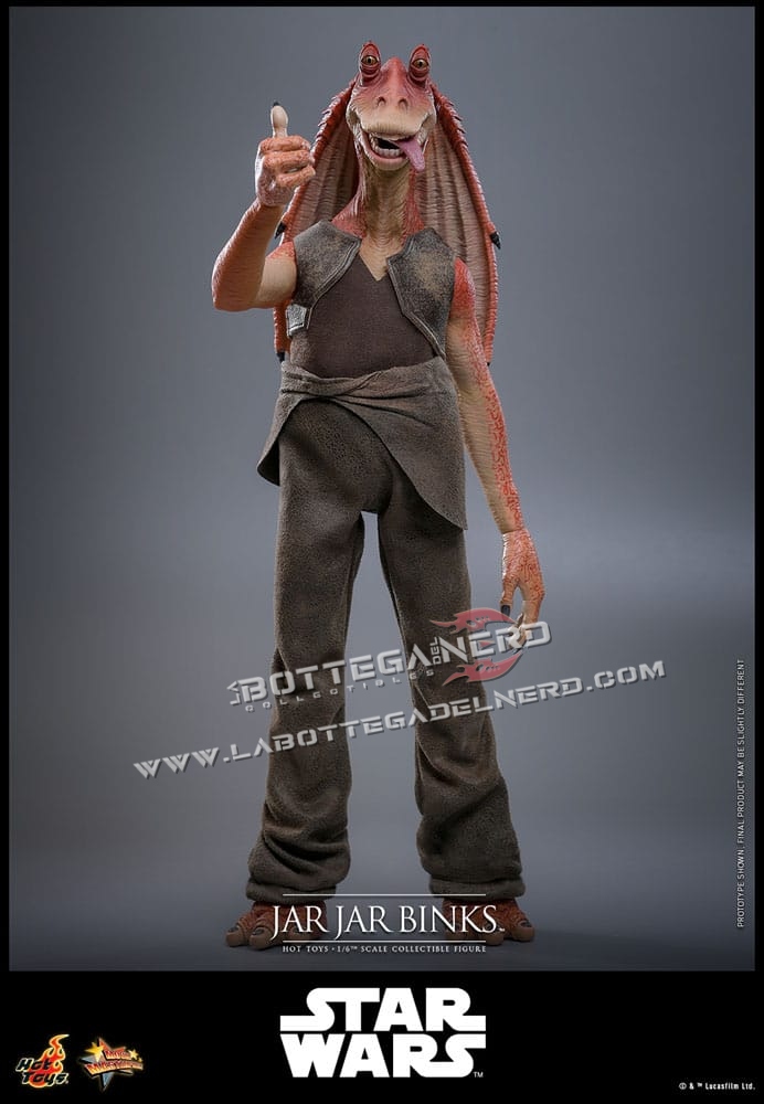 Star Wars - Action Figure 1/6 Jar Jar Binks 33cm - immagine 7
