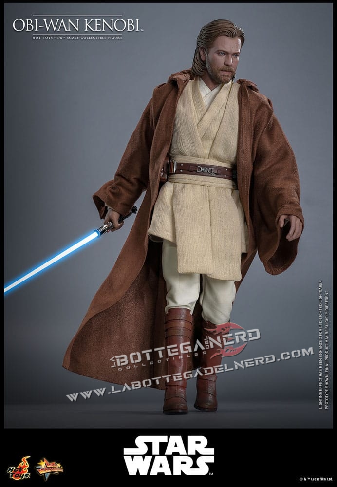 Star Wars: Episode II - Action Figure 1/6 Obi-Wan Kenobi 31cm - immagine 3