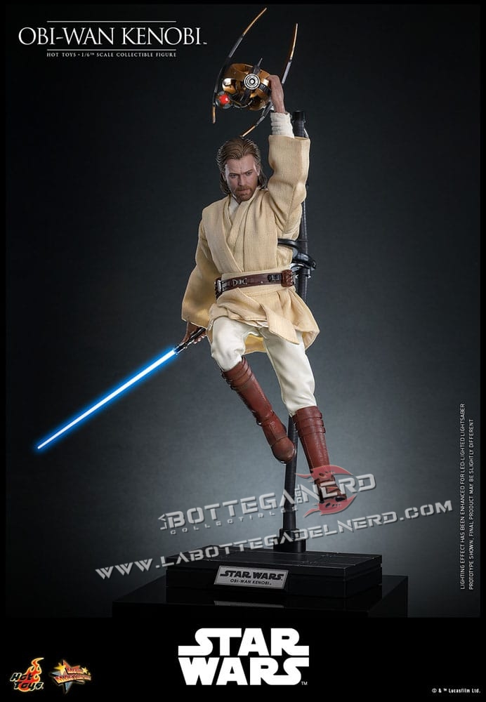 Star Wars: Episode II - Action Figure 1/6 Obi-Wan Kenobi 31cm - immagine 8