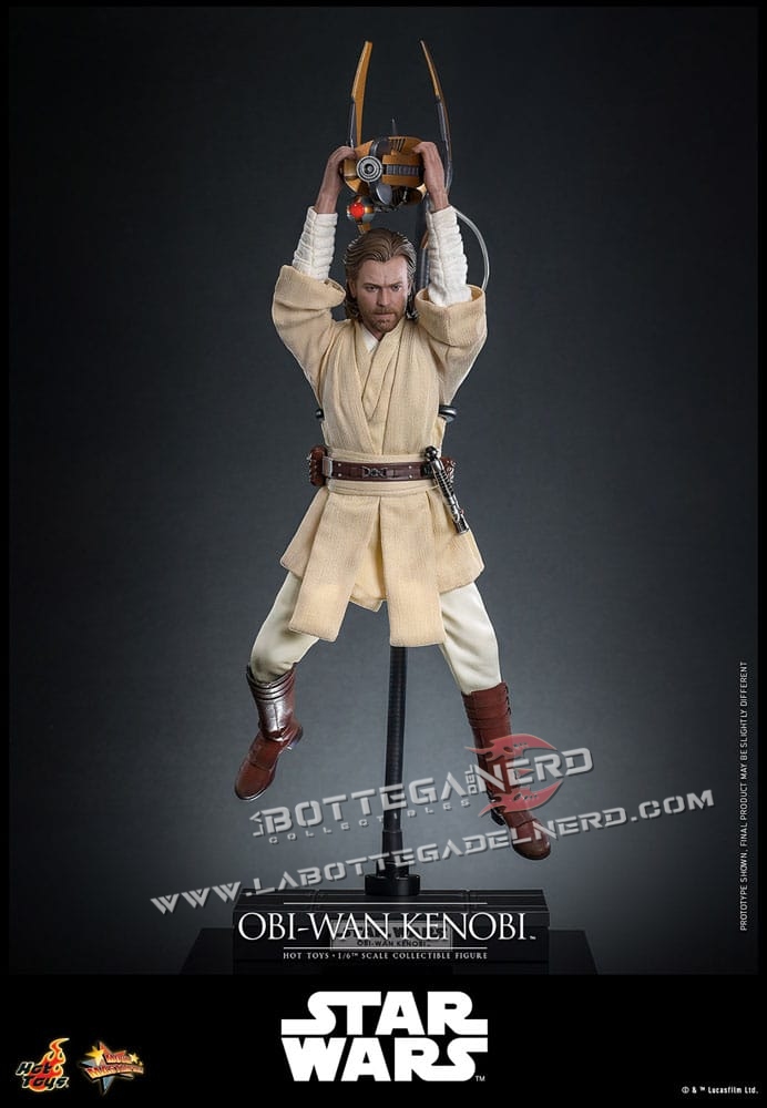 Star Wars: Episode II - Action Figure 1/6 Obi-Wan Kenobi 31cm - immagine 7