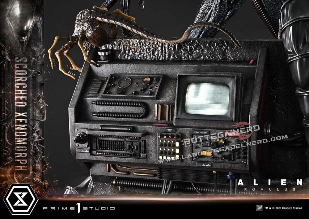 Alien: Romulus - XL Statue 1/3 Scorched Xenomorph Deluxe 98cm - immagine 21