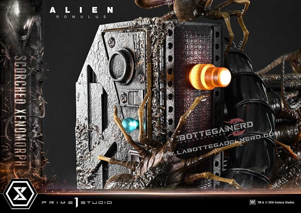Alien: Romulus - XL Statue 1/3 Scorched Xenomorph Deluxe 98cm - immagine 20