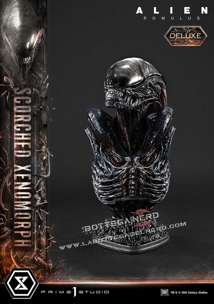 Alien: Romulus - XL Statue 1/3 Scorched Xenomorph Deluxe 98cm - immagine 10